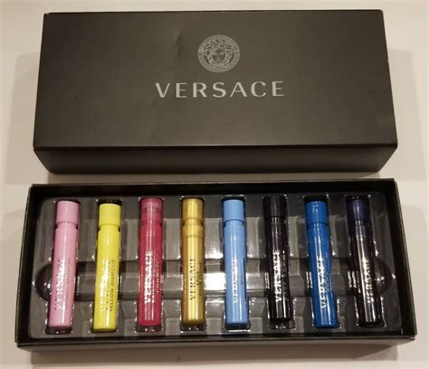 free versace cologne sample|versace men's cologne sampler set.